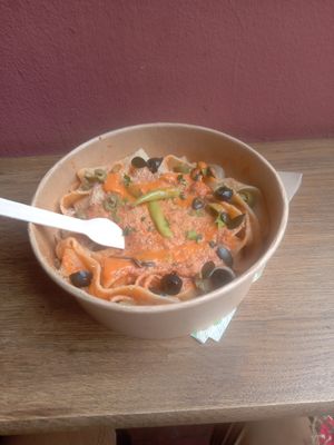 Pappardelle vittá at Pasta Siena in Veszprem