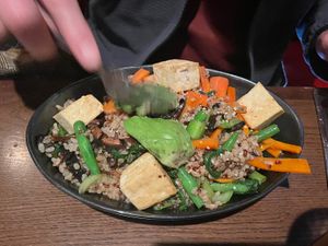 Teriyaki bowl   at The Purple Elephant in Northport