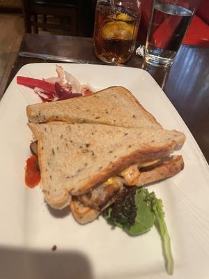 Vegan Reuben   at The Purple Elephant in Northport