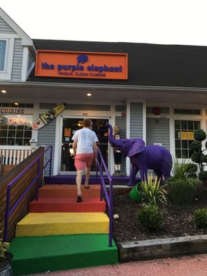 The purple elephant  at The Purple Elephant in Northport