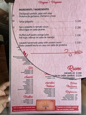   at Mamma Rosa in Isla Mujeres