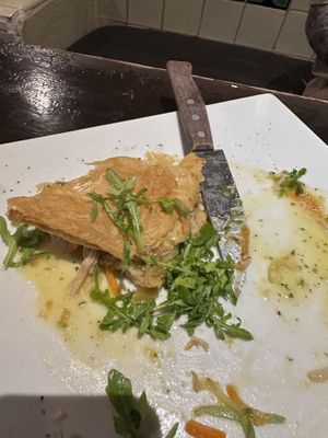 As you can see, I’m terrible about remembering to take pictures before we start eating   at Mamma Rosa in Isla Mujeres