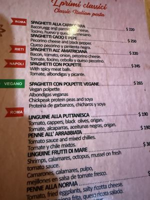   at Mamma Rosa in Isla Mujeres