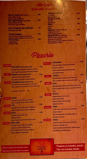   at Mamma Rosa in Isla Mujeres