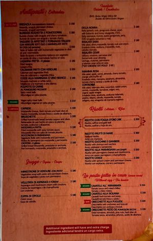   at Mamma Rosa in Isla Mujeres