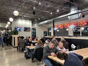 Seating  at Old Scratch in Beavercreek