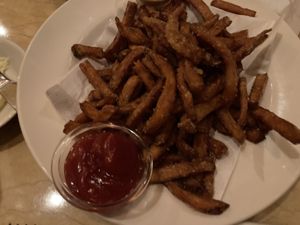 Sweet potato fries  at The Cheesecake Factory in San Francisco