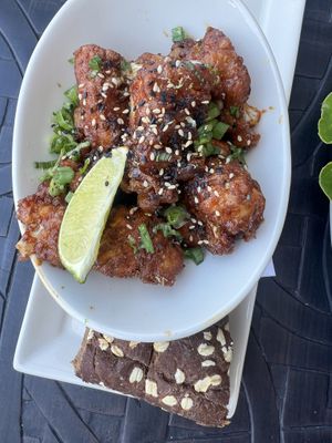 Cauliflower   at The Cheesecake Factory in San Francisco
