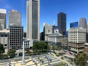 View  at The Cheesecake Factory in San Francisco