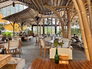 The setting  at Habitat Village in Pecatu