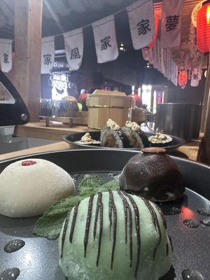 Mochis  at Yasai Vegan Sushi in Santiago