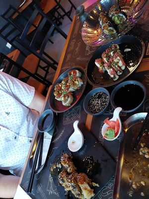  at Yasai Vegan Sushi in Santiago