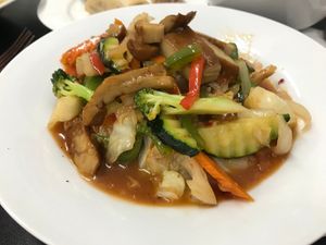 Sweet and Sour Vege Duck at Silver Gully in Yass
