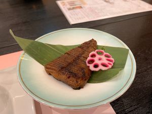 Vegan "Unagi" - Part of the Vegan Full Course Meal Reserved in Advance at Kurayoshi in Kuroishi
