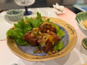 Vegan "Yuurinchi" - Part of the Vegan Full Course Meal Reserved in Advance at Kurayoshi in Kuroishi