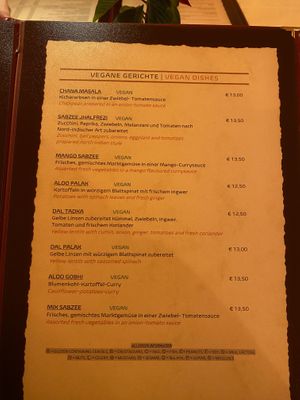   at Restaurant Taj Mahal in Salzburg