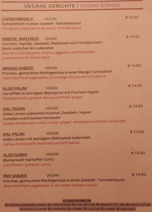  at Restaurant Taj Mahal in Salzburg