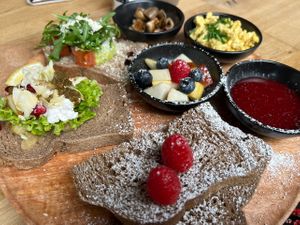 Die Probierplatte - glutenfrei   at VRÜH - All Day Breakfast in Dortmund