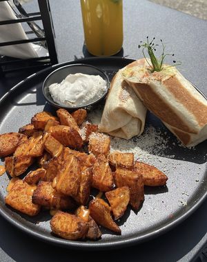 Vrühstücks-Burrito  at VRÜH - All Day Breakfast in Dortmund