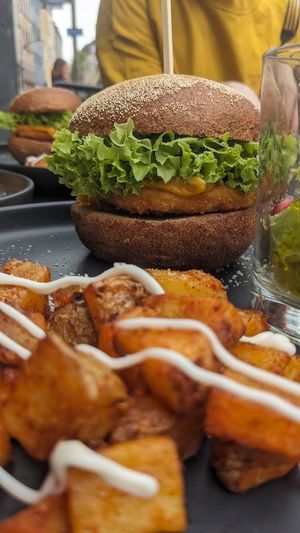 Breakfast Burgerr  at VRÜH - All Day Breakfast in Dortmund