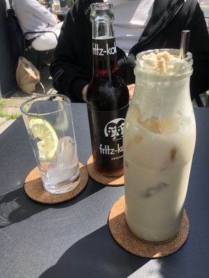 Iced white chocolate and coke   at VRÜH - All Day Breakfast in Dortmund