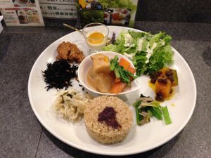 lunch set A at Kobachi-ya in Tokyo