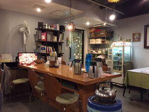 really cool interior at Kobachi-ya in Tokyo