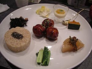 Lunch plate. at Kobachi-ya in Tokyo