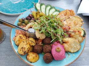 Hauptspeisenteller für 2 at Restaurant Ethos in Traun