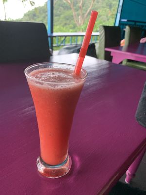 Delicious fresh watermelon juice  at The Dreaming Tree in Phuket