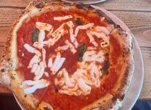 vegan margarita  at Pizzarova in Bristol