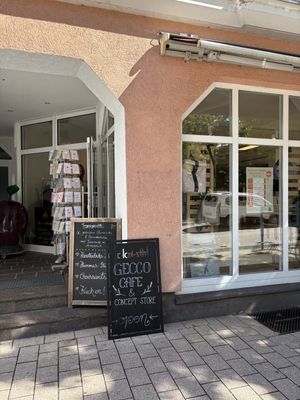 Street entrancee  at Gecco Café & Concept Store in Buehl