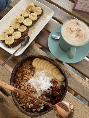   at Living Juices in Koh Tao