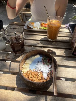   at Living Juices in Koh Tao