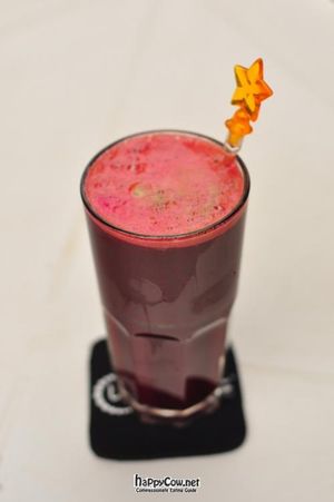 Royal Flush at Living Juices in Koh Tao