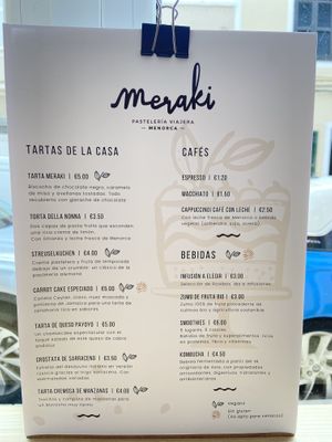   at Meraki - Pastelería Viajera in Menorca