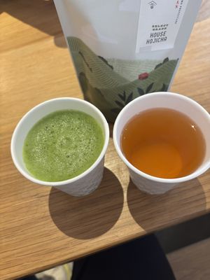 Matchaspresso  at Asha Tea House in San Francisco