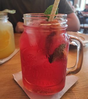 Kirsch-Holunder Limonade at Das Lauschig in Havixbeck