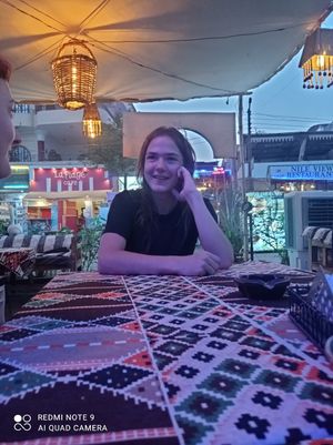 Having vegan burgers 🍔🍔🍔🍔 at Thebes Bar And Grill in Luxor