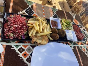 Vegetarian breakfast 🥑   at Thebes Bar And Grill in Luxor