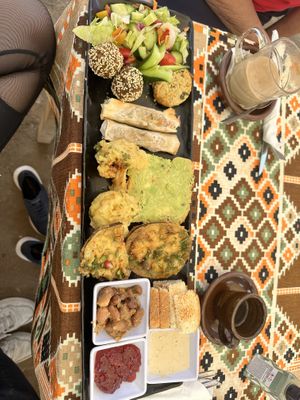 Veganes Frühstück   at Thebes Bar And Grill in Luxor