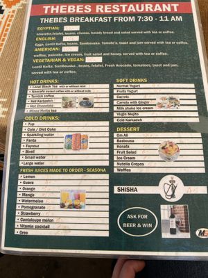 Preiswert  at Thebes Bar And Grill in Luxor