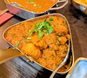 Bombay Aloo at Dhamaka Restaurant in Bristol