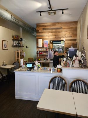 Yuli the owner was super nice at 3j's Cafe in Philadelphia