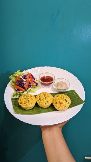 Frittata Muffins  #Veganuary at Hippie Paws in Mandrem