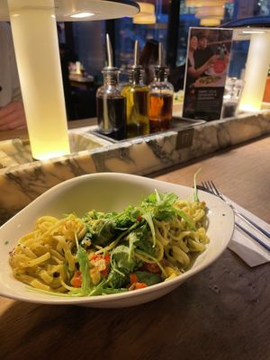 pasta with avocado   at Vapiano - Westbahnhof in Vienna