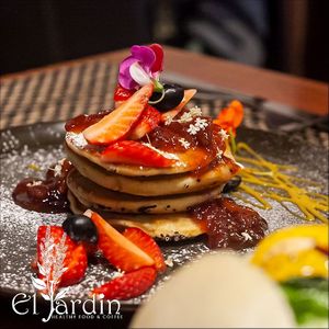 Wafles Saludables at El Jardin Healthy Food And Coffee in Cusco