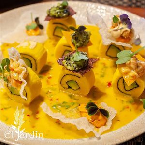 Causa Delux at El Jardin Healthy Food And Coffee in Cusco