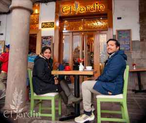 Clientes at El Jardin Healthy Food And Coffee in Cusco