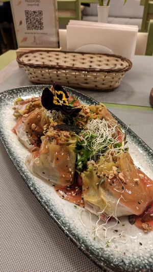 Rollitos at El Jardin Healthy Food And Coffee in Cusco